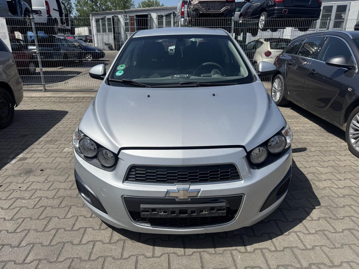 Chevrolet Aveo 2 original Sto&szlig;stange Stossf&auml;nger vorn Silber Bj.2013